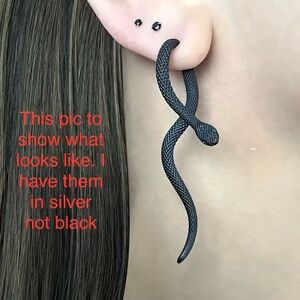 NEW! Snake-Shaped Earrings